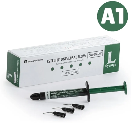 Эстелайт UNIVERSAL FLOW Super Low, Tokuyama Dental 1.8 мл (3 г) A1