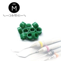 маркировочные кольца размер m зеленые (50 шт) fabri