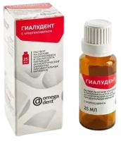 гиалудент - раствор 25 мл., нфк омега