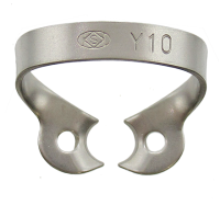 кламп для "раббердама" rubber dam clamp №y10-matt, dentech corporation