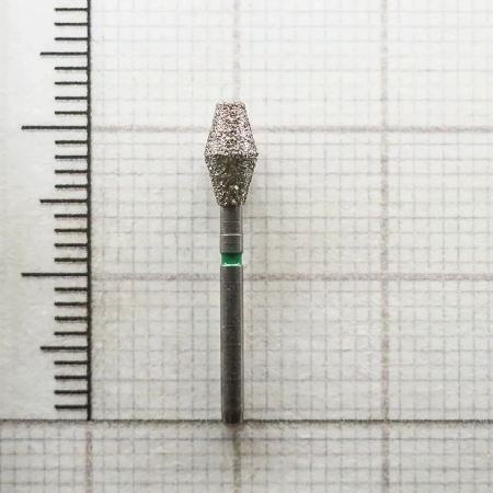 fg038g037 бор алмазный fg - ромб - 037 зеленый horico