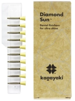 полир "kagayaki diamond sun" (чашки жёлтые µ 10) - блистер/10шт