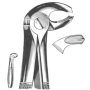 щипцы №23 для удаления моляров нижней челюсти правых, п-500-23, sammar