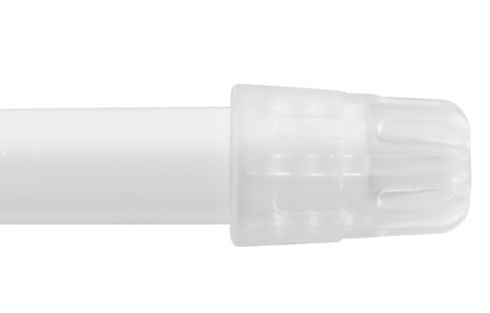 слюноотсос со съемным наконечником белый (100 шт) trevita