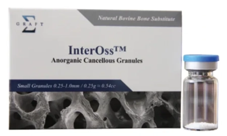 inteross костный материал, размер гранул s (0.25 - 1.0 мм) 0.25 г, sigma graft