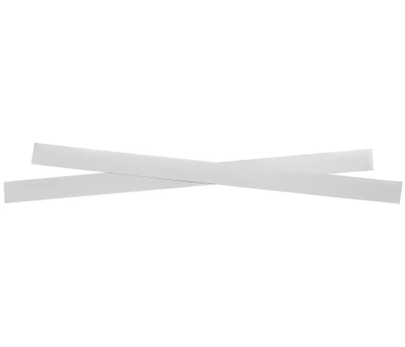 1.380. Матрицы металлические прямоугольные (35 мкм), 6мм*100мм, 12шт., ТОР ВМ