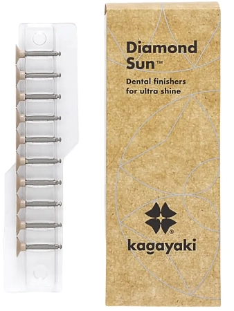 Полир "Kagayaki Diamond Sun" (Диски Бежевые µ 30) - блистер/10шт