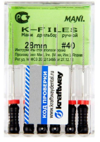 k-files 28 мм, №40, 6шт (mani)