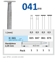 h041061 бор алмазный h - диск - 061 серый horico