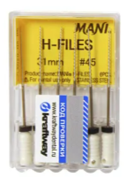h-files 31 мм, №45, 6шт (mani)
