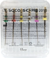 файлы машинные с памятью формы sc-pro 2018, 25 мм (ассорти 6 шт) soco