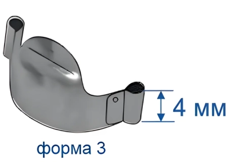 1.311(3). матрицы метал контурные с замковым фиксирующим устройством малые, 50мкм., 12шт., тор вм