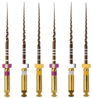 ultratapers gold 25 мм в наборе: s1-f1 (s1x2, s2x2, f1x2) машинные файлы niti (6 шт) eurofile