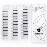 набор полиров "kagayaki ensmart pin" - диск, пуля, чашка - белые (силикон), µ 125, уп/30шт