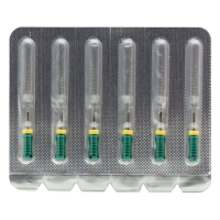 reamers (дрильборы) pro-endo 25 мм, №35, 6 шт, vdw