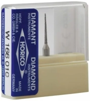 w166010 бор алмазный w - конус остроконечный - 010 серый  horico