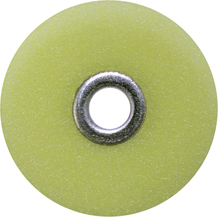 полир диск "kagayaki hot" тонкий (желтый) d=12мм, 40 шт