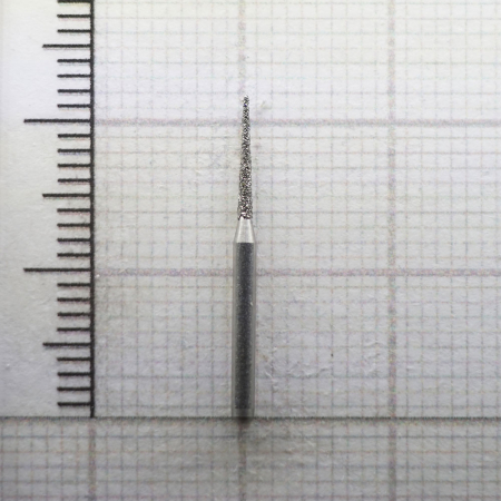 fg165010 бор алмазный fg - конус остроконечный - 010 серый, 5шт/уп., horico