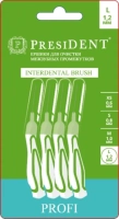 ершики межзубные president profi размер l 1,2 мм 4шт, арт.306