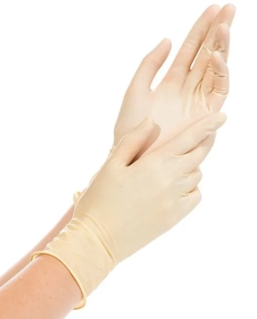 перчатки латексные dentamax смотровые н/с н/о дв./хл. xs (50 пар) archdale