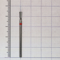 225140023 фреза твс - обр.конус - 023 красный насечка крестообразная мелкая. мет. сплавы пластмасса