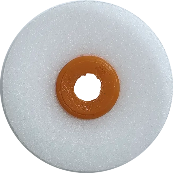 полир диск шлифовальный "kagayaki roundflex" мягкий (оранж) d=12.6мм - 50шт (без дискодержателей)