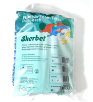 ложки аппликационные "sherbet" двухсторонние большие (l) синие, 50шт., staino