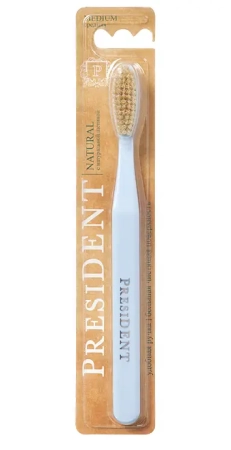 зубная щётка president natural арт.1961.01