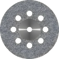 диск алмазный сплошной 8 отверстий, диаметр 22 мм (1 шт) агри