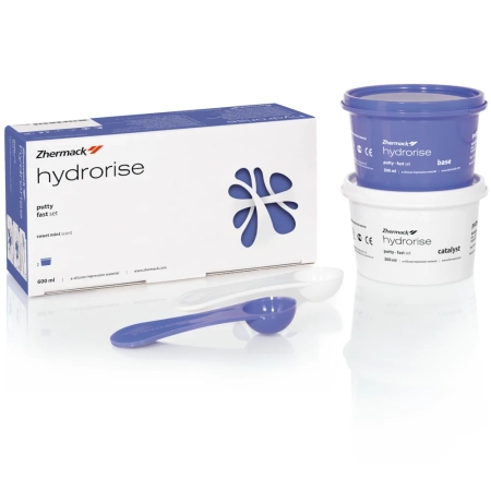 HYDRORISE PUTTY Fast Set - гипергидросовместимый А-силикон, 2*300мл., Zhermack