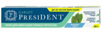 крем для фиксации зубных протезов president garant 20 мл. мята