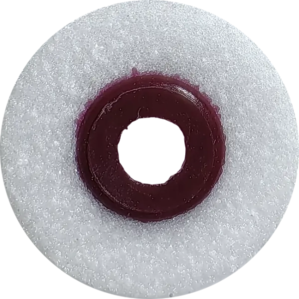 полир диск шлифовальный "kagayaki roundflex" грубый (бордо) d=9.6мм - 50шт (без дискодержателей)