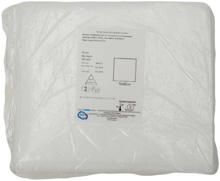 Простыня 80см х 70см, нестерильная, NOVIset