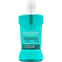 ополаскиватель для полости рта president antibacterial 250 мл