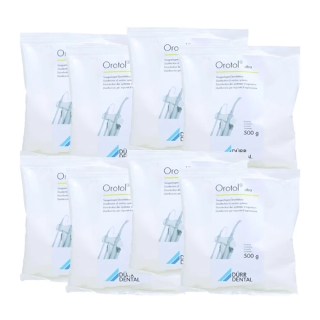 Orotol ultra / Оротол ультра - порошок для очистки аспирационных систем (8 шт по 500 г) DURR DENTAL