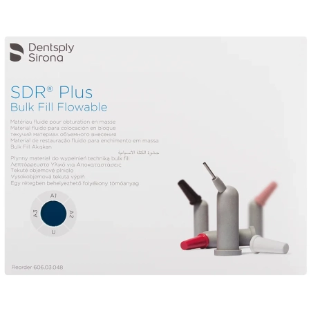 SDR Plus Collectors Edition - большой набор (110 компьюл по 0.25 г + 4 бокса) Dentsply