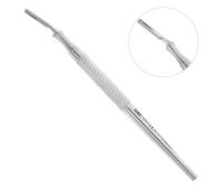 ручка для скальпеля изогнутая 14.5 см, ad 031/16, nopa