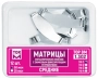 1.302(т.35). матрицы плоские металлические замковые (средние), 12шт., тор вм