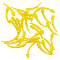 канюли-носики интраоральные charmflex light - жёлтые, 48шт., dentkist