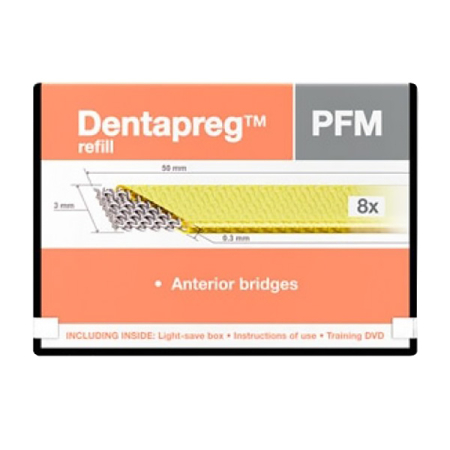 dentapreg pfm - лента для шинирования 50мм*3мм*0.3мм (1 шт) adm