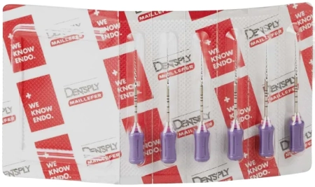 ProTaper / ПроТейпер ручные 31 мм S1 - фиолетовые формирующие (6 шт) Maillefer