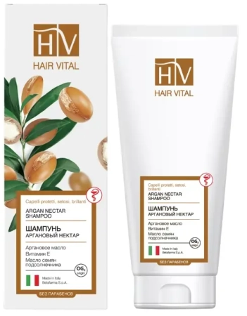 Шампунь Аргановый нектар (200 мл) Hair Vital
