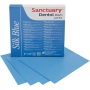 латексные листы dental dam голубой шелк, средний, 152 мм х 152 мм, мята (36 шт) sanctuary