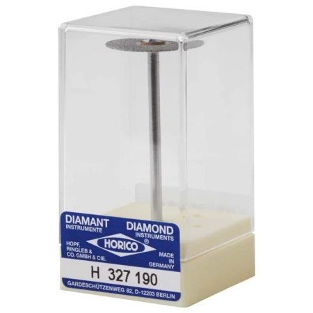 h327190 диск алмазный -  ø 19мм - двухсторонний , horico