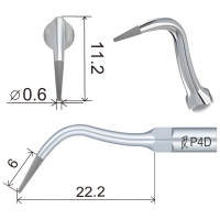 насадка p4d к скайлеру пародонтологическая (подходит к woodpecker, ems) woodpecker