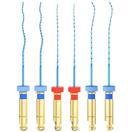 3D-Files Blue - машинные файлы 25 мм набор 6 шт (S30, F25, F30 - по 2 шт) Eurofile