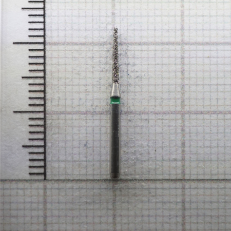 fg198g012 бор алмазный fg - конус закругленный - 012 зеленый horico