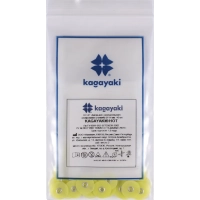 полир диск "kagayaki hot" тонкий (желтый) d=14мм, 40 шт