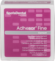 адгезор файн - цинкфосфатный мелкозернистый цемент химического отверждения, 80г+55г., spofa