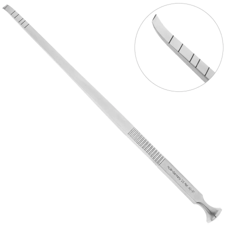 Долото хирургическое изогнутое рабочая часть 4 мм 40-31* HLW